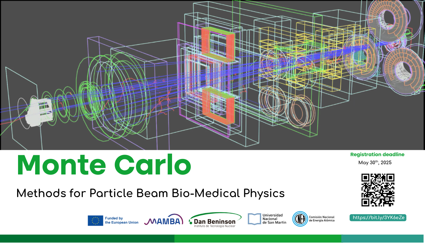 Curso internacional sobre simulaciones Monte Carlo en física biomédica con haces de partículas