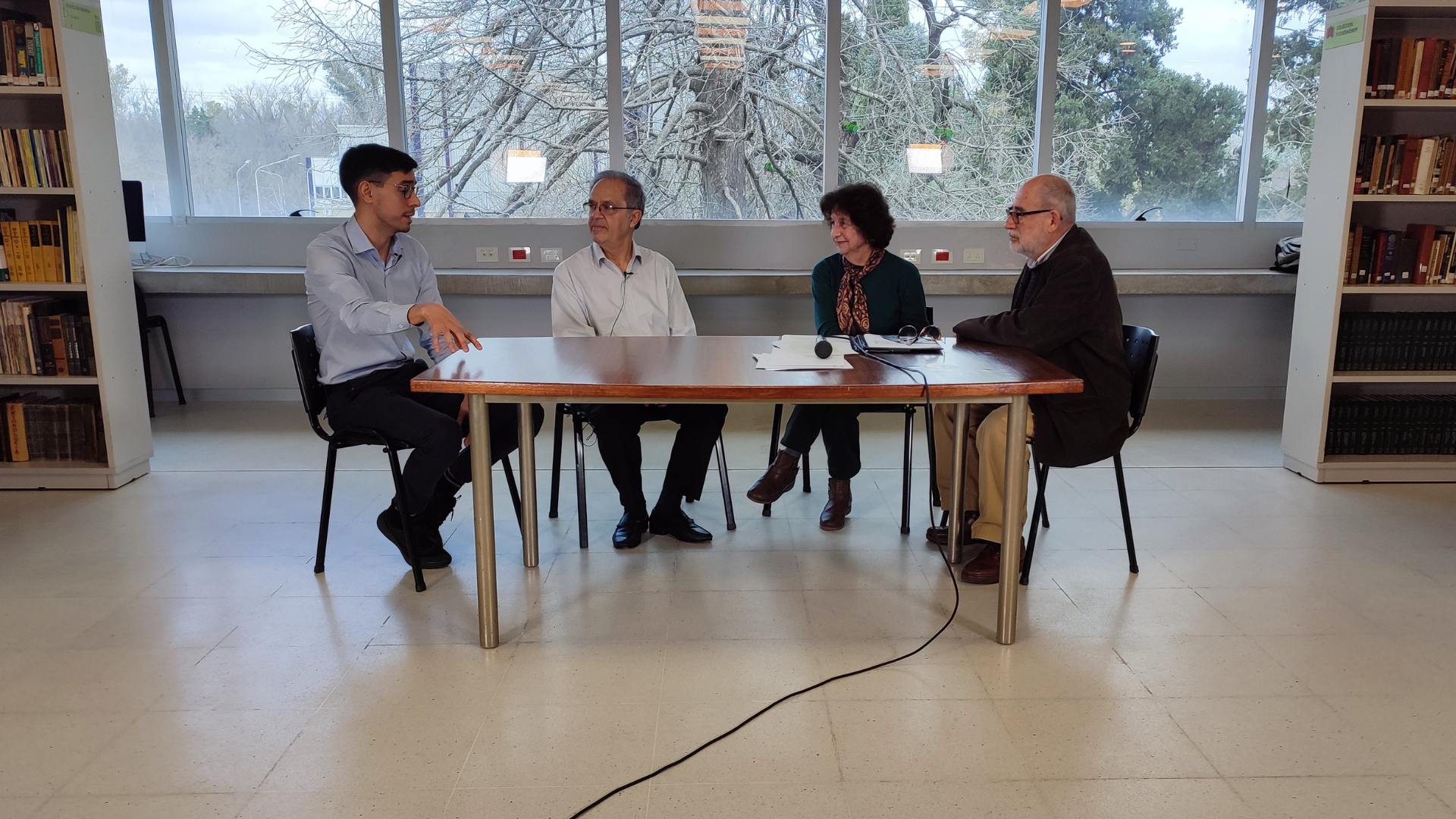 El Instituto Dan Beninson lanzó el ciclo “Diálogos desde la Biblioteca”