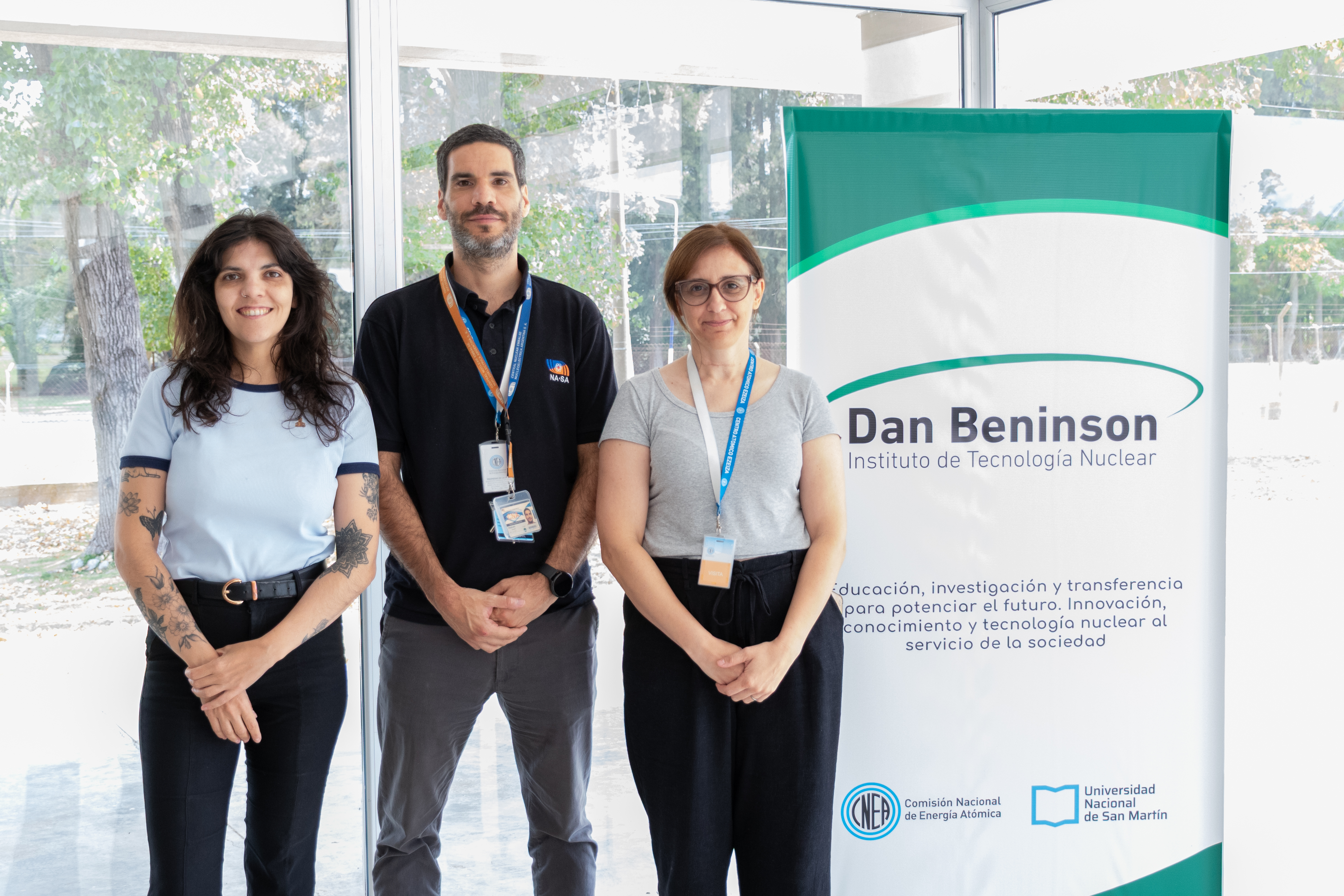 IDB Lucia Gaitan, Facundo Fraguas y Valeria Villalba de Nucleoelectrica S.A